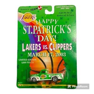 1 of 5,000 LA Lakers die-cast collector car